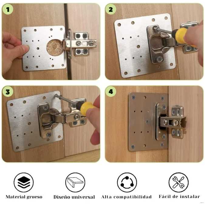 Kit de Reparación de Bisagras