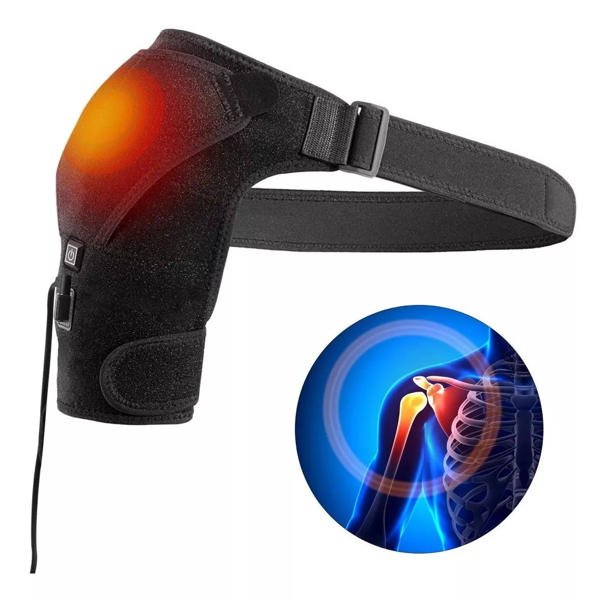 Hombrera térmica: alivio instantáneo del dolor muscular