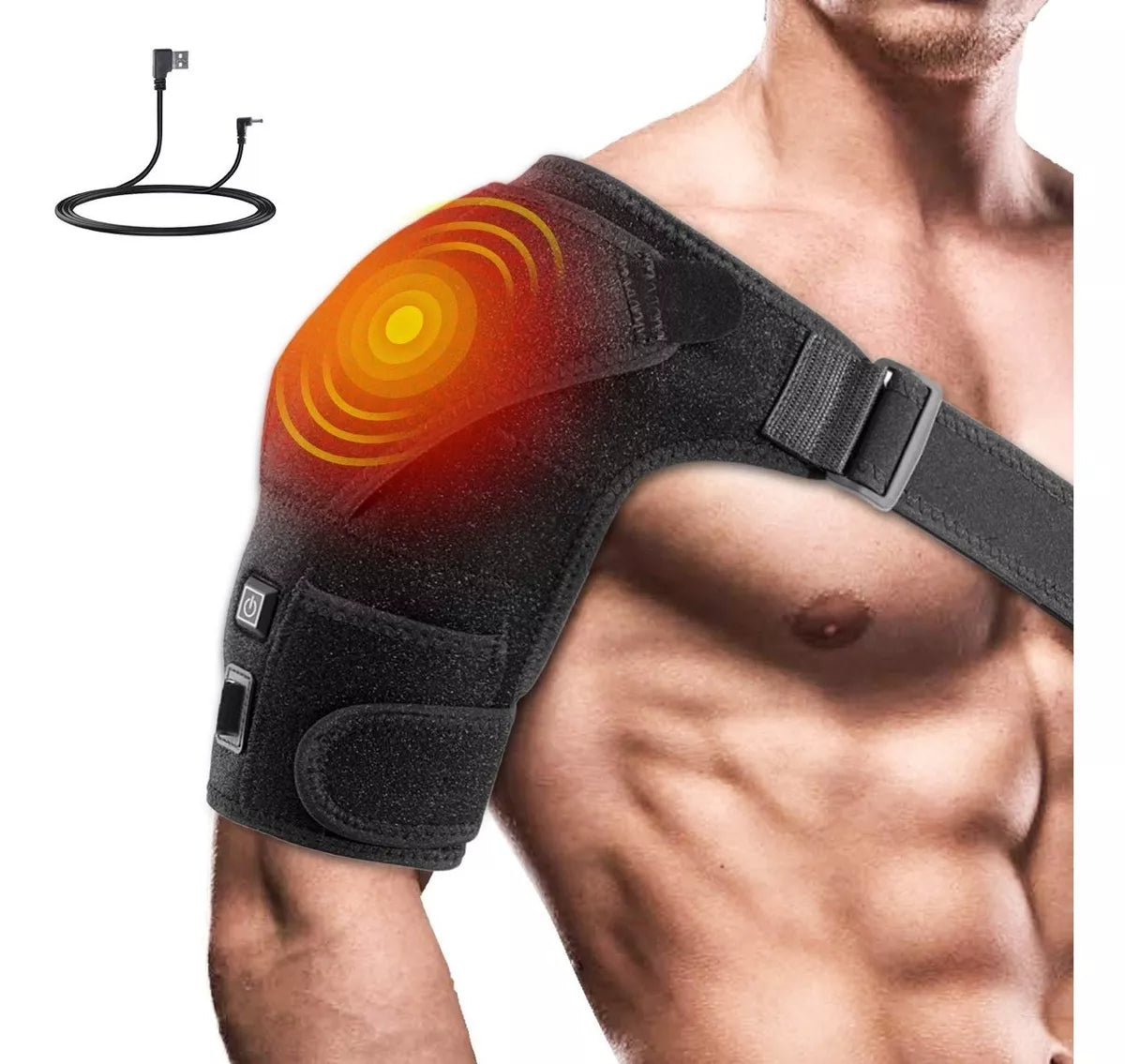 Hombrera térmica: alivio instantáneo del dolor muscular