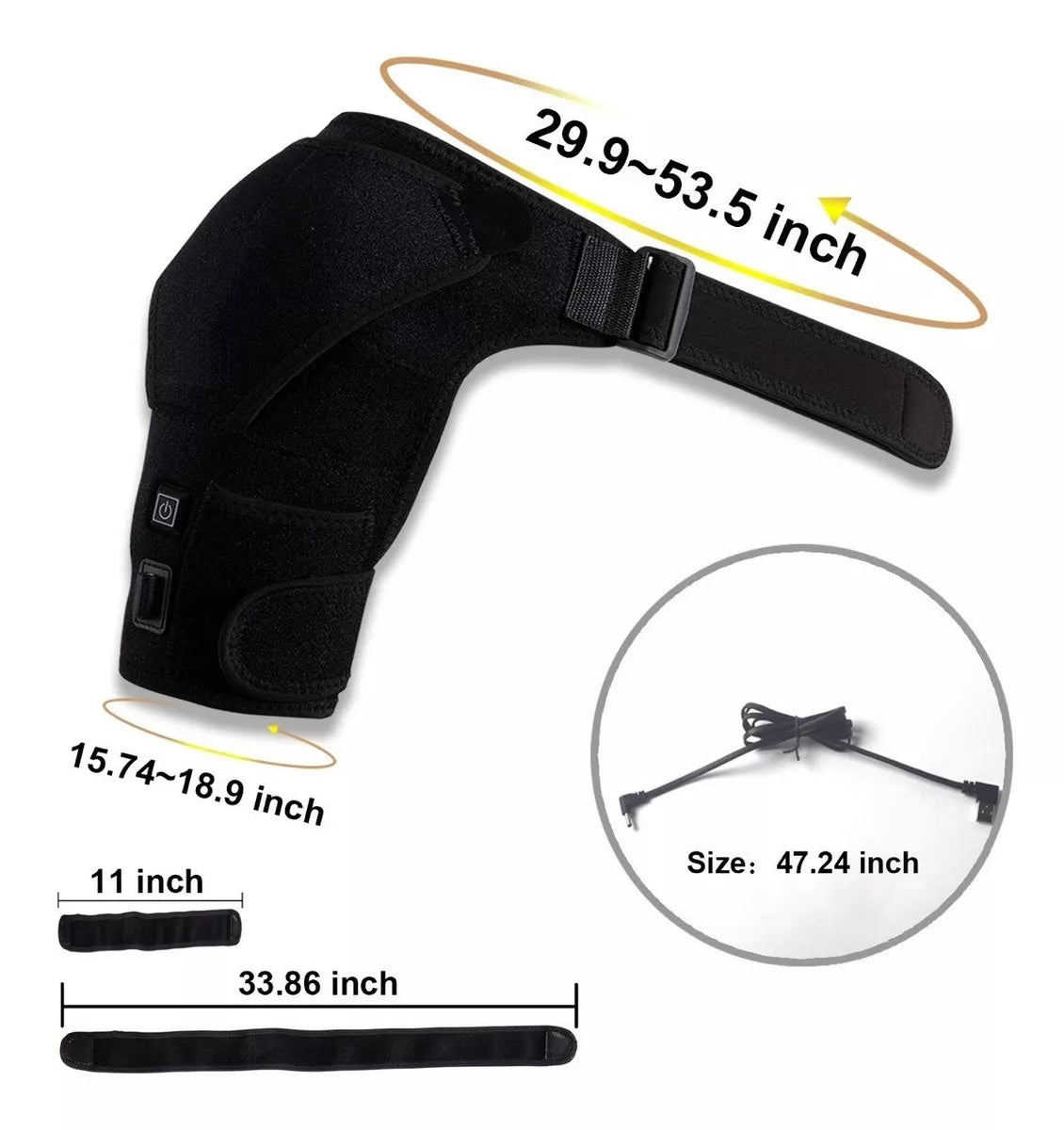 Hombrera térmica: alivio instantáneo del dolor muscular