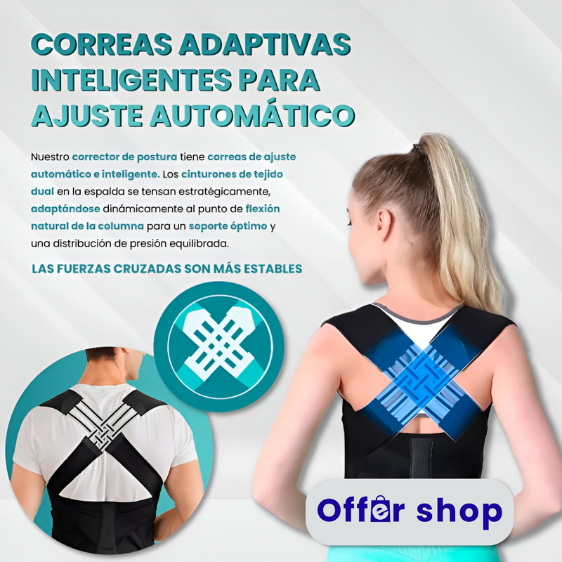 Corrector de Postura Perfecta Ajustable