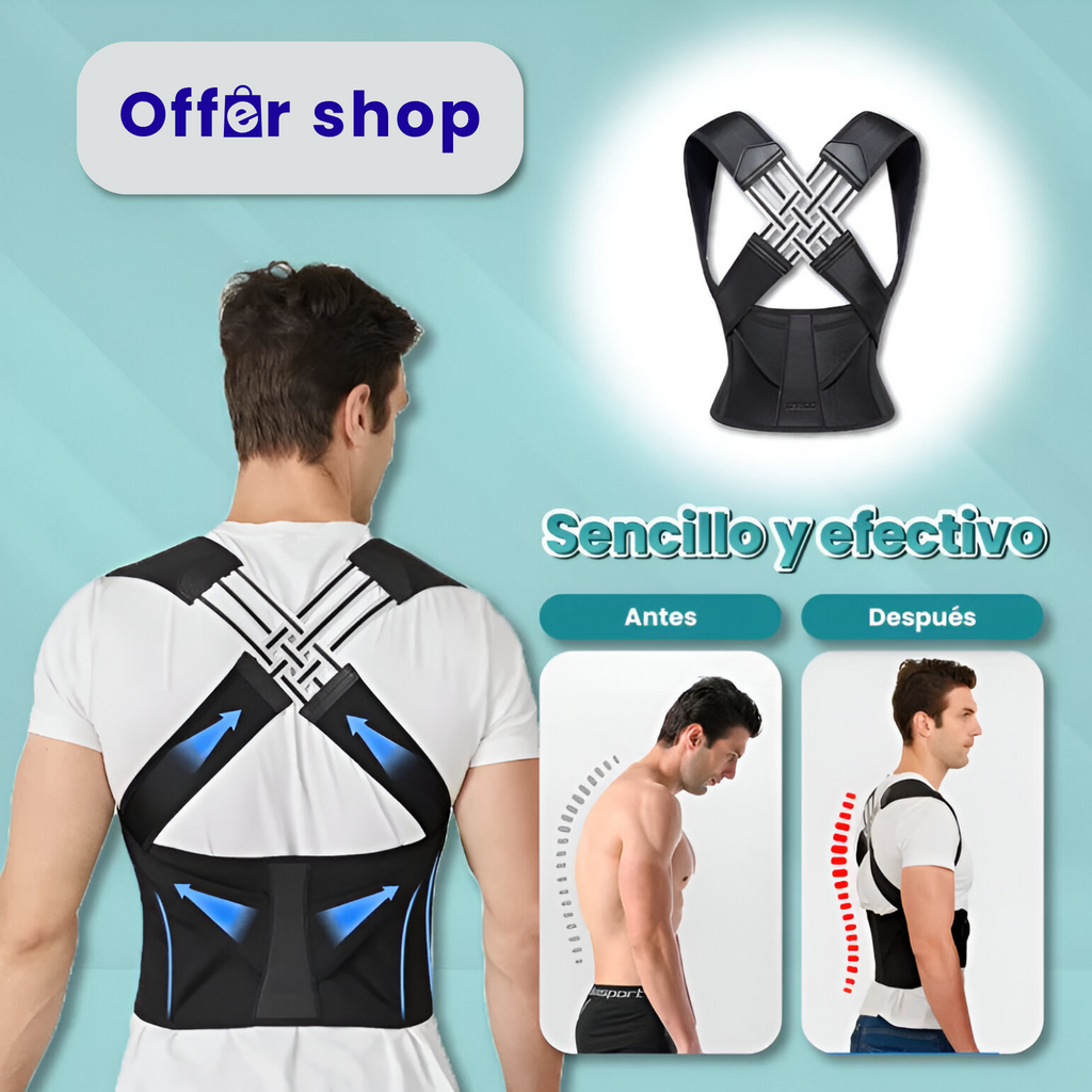 Corrector de Postura Perfecta Ajustable