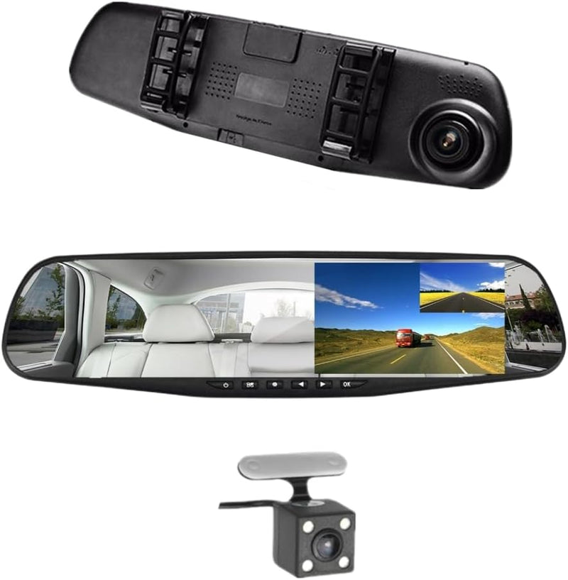 Espejo Retrovisor Con Cámara Para Autos