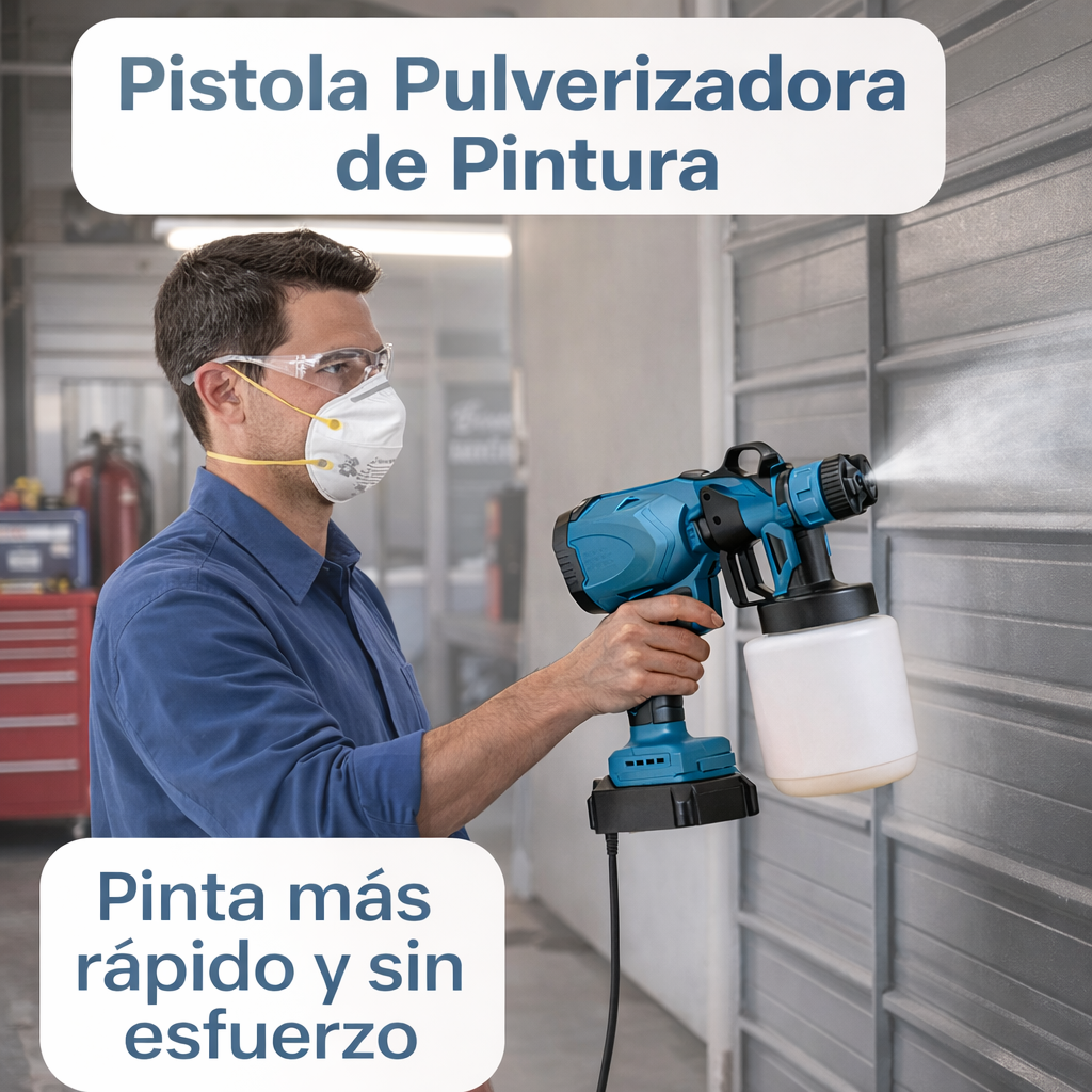 Pistola Pulverizadora de Alta Precisión