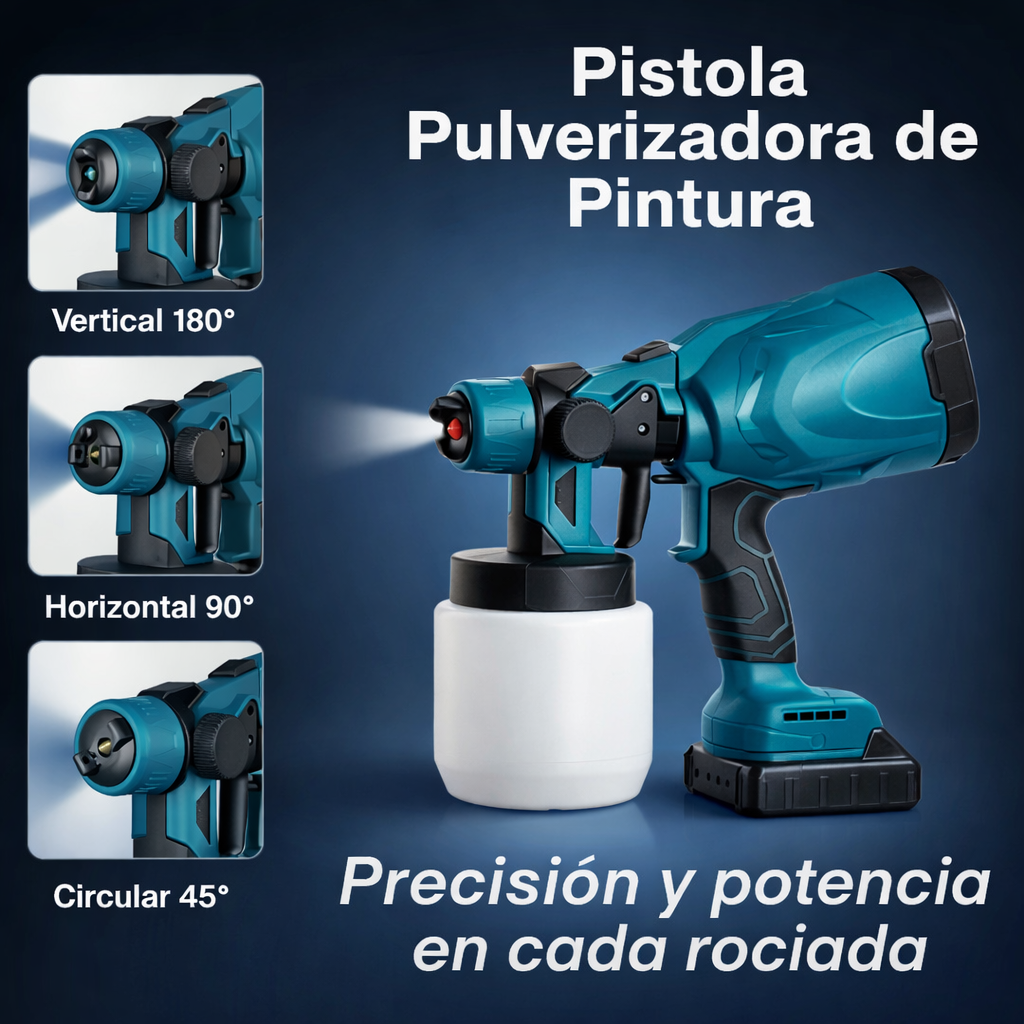 Pistola Pulverizadora de Alta Precisión