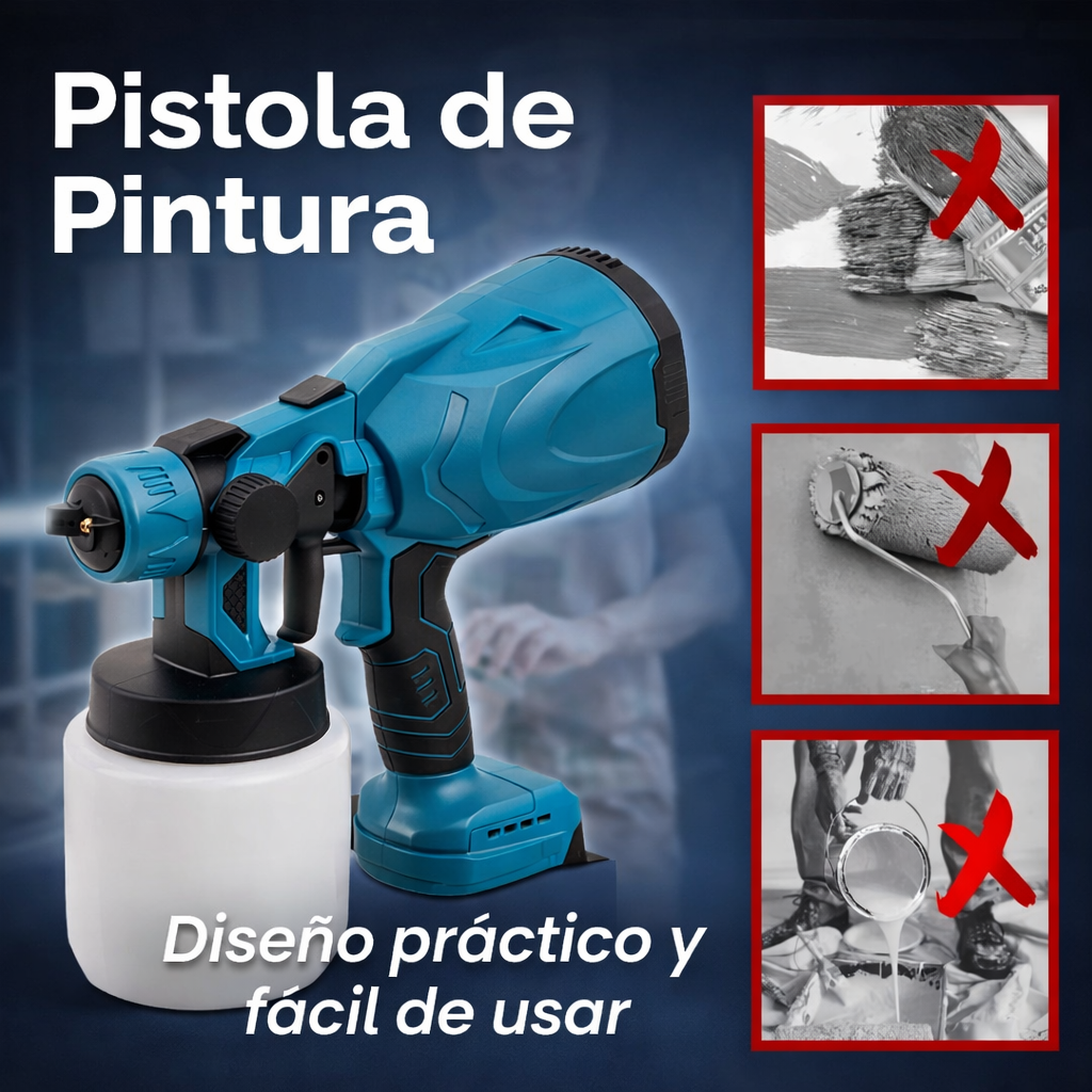 Pistola Pulverizadora de Alta Precisión