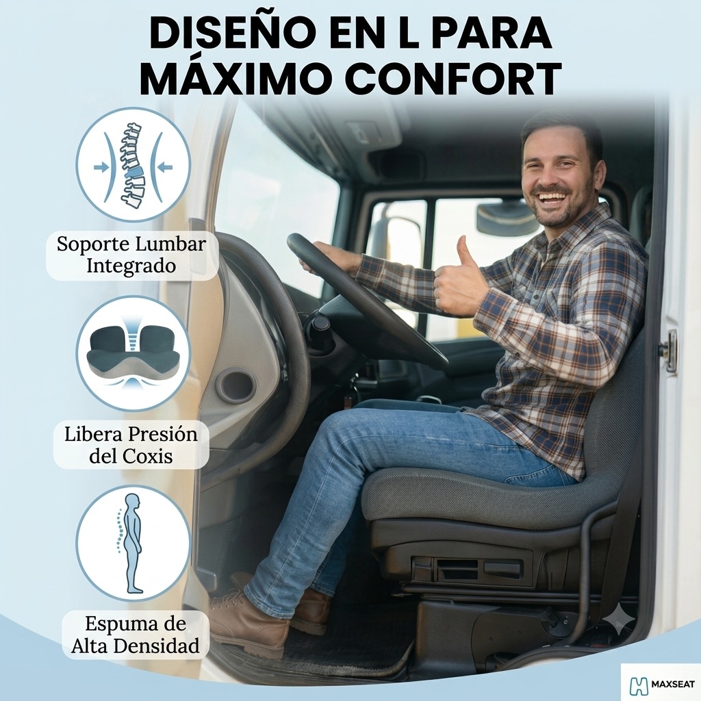 🪑 COJÍN ORTOPÉDICO PREMIUM: MÁXIMA COMODIDAD Y CERO DOLOR AL ESTAR SENTADO 🔥