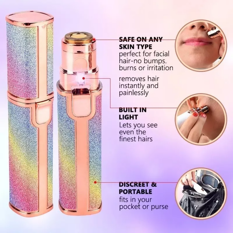 Depilador Facial 2 en 1 – Piel Suave y Perfecta en Minutos, Sin Dolor.