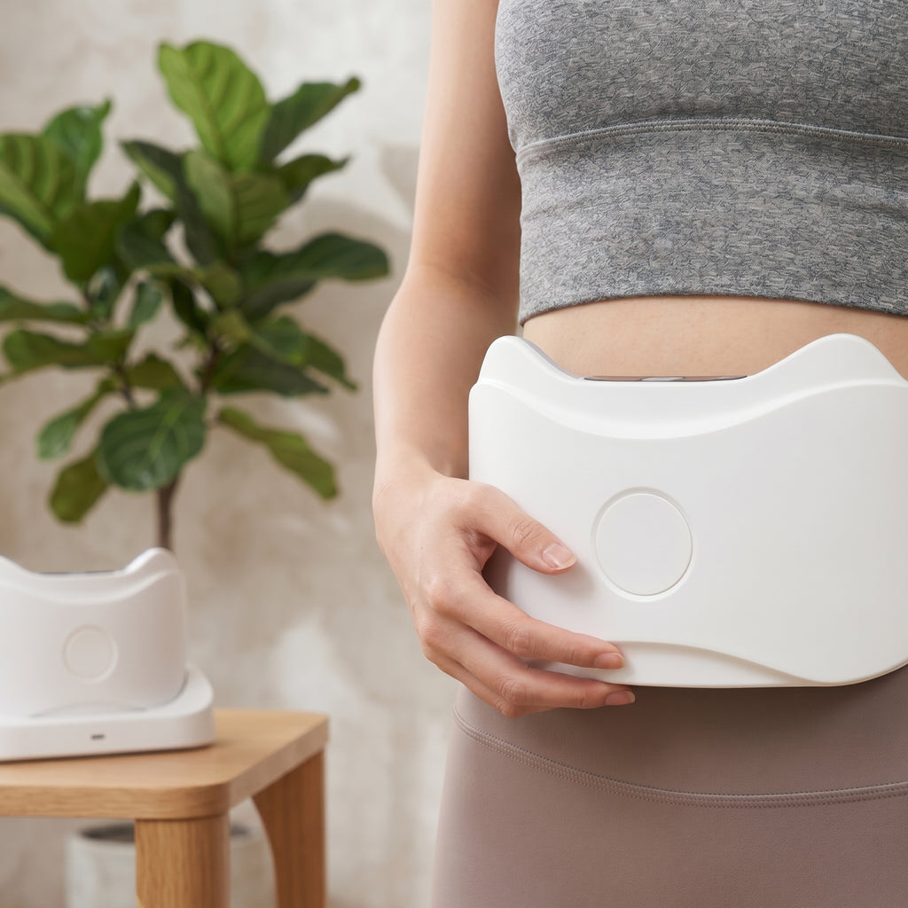 Masajeador Abdominal Eléctrico Inalámbrico para Quemar Grasa y Digerir