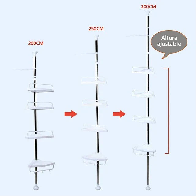 MAXIESQUINERO - Organizador Esquinero para Ducha