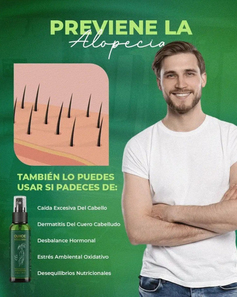 OUHOE Spray Crece Pelo