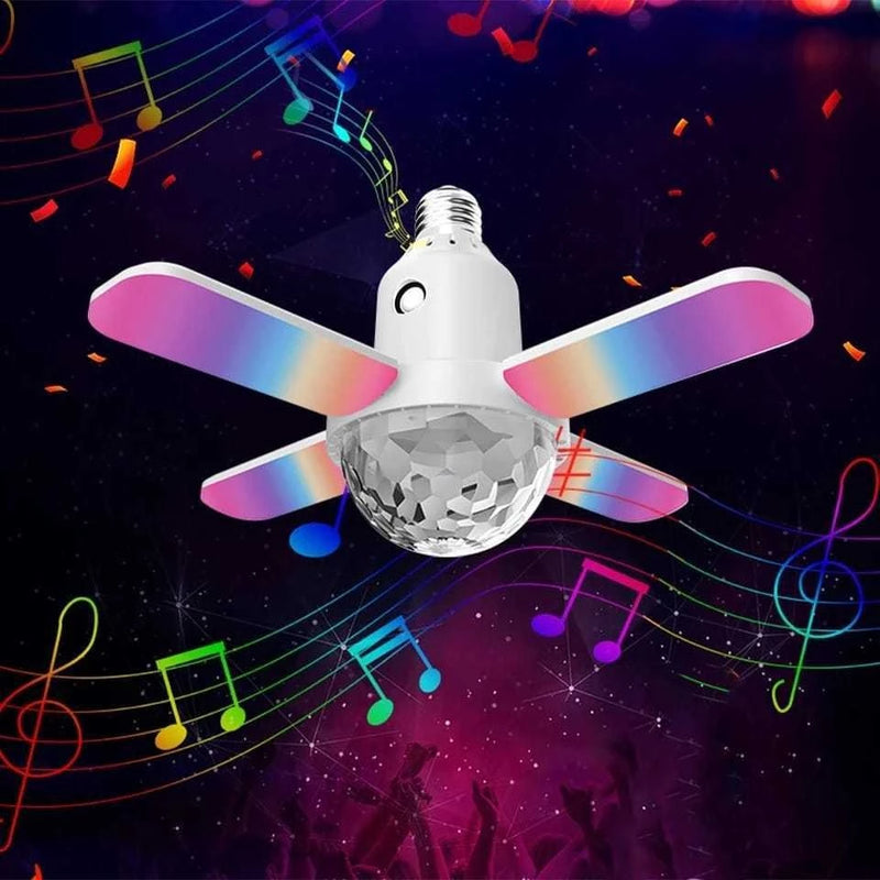 BOMBILLA LED COLORIDA Y PARLANTE BLUETOOTH